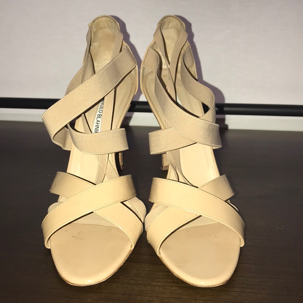 Manolo Blahnik Eletti Sandal, size 40.5